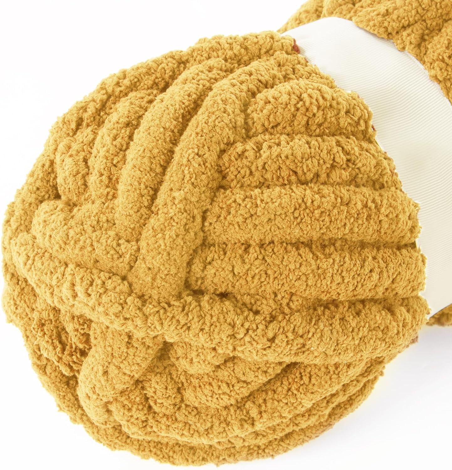 8Pcs Chunky Chenille Yarn for Crocheting & Knitting, 27yds 8 oz Each Skein Soft Fluffy Kitting Yarn Set, Thick Velvet Plush Yarn for Handcrafts Weaving Making Blankets, Sage Green