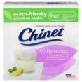 thumbnail image 3 of (2 pack) Chinet® Classic White™ Premium Beverage Napkins 2 Ply 40 ct Pack, 3 of 3