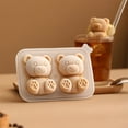 thumbnail image 4 of Ice Cube Mold, Labrador Ice Cube Trays, 4 Hole Big Animal Ice Cube Trays Fun Shapes Decor for Whiskey,Cocktail,Bourbon, 4 of 6