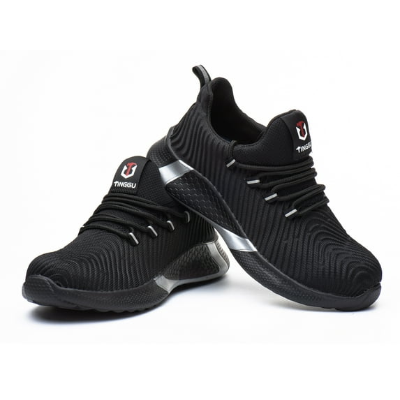 OwnShoe Steal Toe Work Shoes for Men Women Anti-pierce Safety Shoes Lightweight Working Sneakers