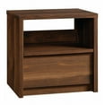 thumbnail image 2 of Ensemble de Chambre 2 Pcs avec Commode et Table de Nuit en Noyer Grand, 2 of 14