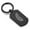 Black, variant on Stainless Steel Religious Palm Branch Dog Tag Keychain Circle Ring