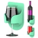 thumbnail image 4 of Soporte para beber Ducha Clase de vino Estante autoadhesivo Portátil Punch-Free Almacenamiento Organizador Accesorio Baño Ducha Green Noticed HA011435-02, 4 of 6