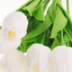 thumbnail image 2 of GOOHOCHY 10 tulipanes artificiales de poliuretano, flores artificiales, arreglos florales, decoración de ramo., 2 of 8