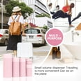 thumbnail image 6 of KRYVN 5-Pack Travel Toiletry Bottles Set, TSA Approved Leak Proof Silicone Liquid Containers with Clear Bag, 100ml/80ml/50ml Refillable Dispensers for Shampoo Conditioner Lotion, 6 of 12