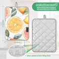 thumbnail image 6 of Yayeee Pot Holders Kitchen Heat Resistant with Pocket 7"x9.8" Cotton Oven Cooking Hot Pads, Candy Lemon Slices, 6 of 7