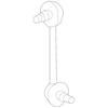 Genuine OE Acura Suspension Stabilizer Bar Link Kit - 52325-TA0-A01
