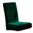 thumbnail image 2 of Neinkie Chair Covers for Dining Room - Stretch Chair Slipcovers Stretch Velvet Dining Chair Covers, Removable Washable Large Soft Dining Chair Slipcovers for Kitchen Home Restaurant, 2 of 7