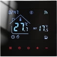thumbnail image 2 of THONZER Smart Thermostat Save Energy 16A Underfloor Heating Temperature Controller WiFi Voice App Connect Compatible Amazon Alexa, Google Assistant (Black for Electric Heating), 2 of 10