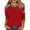 C-Red224, variant on DHFJKG US National Flag T Shirt Women Independence Day Tee Shirts 3/4 Sleeve 4Th Of July Celebration Top