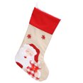 thumbnail image 1 of Bangcool Christmas Stocking Patterned Cartoon Large Tree Hanging Stocking Cuff Stocking, 1 of 10
