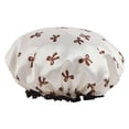thumbnail image 3 of Gorro de ducha para mujeres y hombres, regalo, accesorio multiusos para hoteles, salones de belleza y uso doméstico. Blanco, 3 of 10