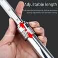 thumbnail image 4 of TuoSen Clé à Cliquet Rétractable 72 Dents avec Libération Rapide, Finition Chrome Poli, Design Compact et Portable pour Réparations Auto et Tâches Matérielles, 0.53kg, Modèle 99564 (60 Pcs), 4 of 5