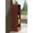 thumbnail image 5 of Home Square 4 Shelf Versatil Wooden Bookcase Set in Mahogany (Set of 2), 5 of 6