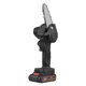 thumbnail image 1 of Sierra eléctrica inalámbrica de 4 pulgadas, 24V, ideal para podar árboles y cortar madera. Diseño compacto para uso con una sola mano, perfecta para jardinería. Incluye batería de litio y accesorios., 1 of 6