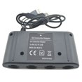 thumbnail image 3 of Reemplazo para Wii U Switch PC USB 2 en 1 Gamecube Controller 4 puertos Black Console Gamepad Adapter Inevent PJ6950-00, 3 of 6