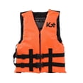 thumbnail image 1 of Chaleco Salvavidas Kingsports para Natacion Playa Piscina Naranja CH, 1 of 9