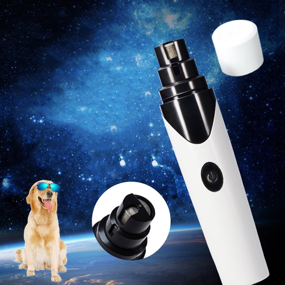 Rechargeable Pet Dog Nail Grinders USB Charging Pet Nail Clippers for