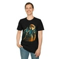 thumbnail image 4 of GOSMITH Vintage Style Three Wolf Howling at Moon Gifts T-Shirt black, 4 of 4
