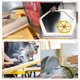 thumbnail image 3 of Regla Hexagonal De Aleación De Aluminio Regla De Ajuste De Ángulo De Sierra De Mesa Profesional Herramienta De Ajuste De Ángulo De Carpintería Magnética Para Medición De Carpintería Sweethay TO005379-01, 3 of 7