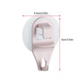 thumbnail image 4 of Injueey Colgador de almacenamiento Gancho para colgar en la pared Autoadhesivo Ahorro de espacio Toallero para el hogar Organizador de bufandas Juegos de accesorios de baño, 4 of 6