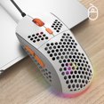 thumbnail image 1 of Ratón para juegos con cable M8 Cómodo mouse retroiluminado para oficina en casa (naranja) Sywqhk Para estrenar, 1 of 8