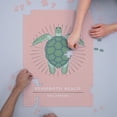 thumbnail image 3 of Rehoboth Beach, Delaware, Sea Turtle, Pink (1000 Piece Puzzle, Size 19x27, Challenging Jigsaw Puzzle for Adults and Family, Made in USA), 3 of 4