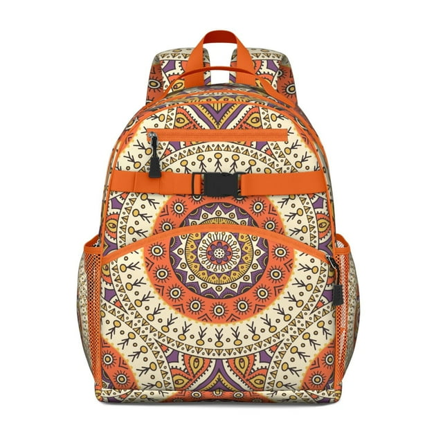 Balance Harmony Serenity Tranquility Energy Sacred Awakening Healing School Backpack For Toddlers Spacious Adjustable Straps