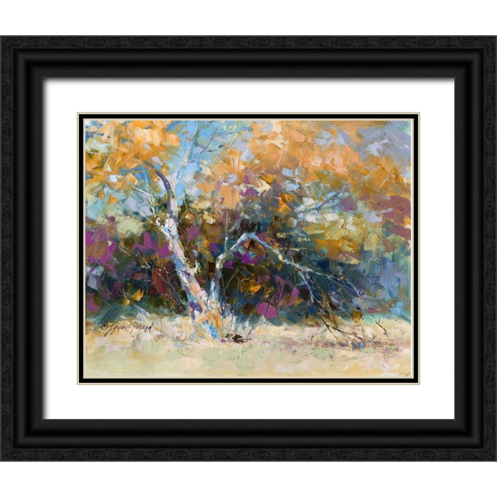 Pollard, Julie G. 18x15 Black Ornate Wood Framed with Double Matting