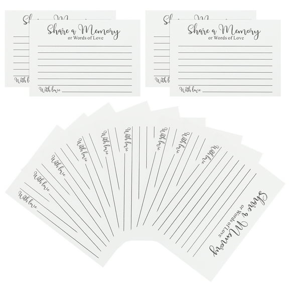 unbranded 50 Pcs Wedding Greeting Card Engagement Congratulations Notes Blessing Cards