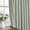 Sage Green, variant on Baby Pink 100% Blackout Linen Curtains 96 Inch 2 Panel Set Double Sided No Coating Pinch Pleated Back Tab Floor to Ceiling Black out Thermal Insulated Bedroom Living Room Darkening Window Drape