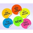 thumbnail image 5 of Pack of 25 Sheets, 8-1/2 x 11" Fluorescent Labels for Laser & Inkjet Printer Orange Fluorescent, 2-1/2" Round - 12 per Page, 300 Labels, 5 of 6