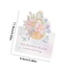thumbnail image 3 of Tarjeta de Felicitación con Ramo de Flores 3D | Tarjeta Romántica de Felicitación En Papel para El Día de Los Enamorados | Diseño Floral con Cálidos Deseos | Papel Duradero | Decoración para Regalos, 3 of 6