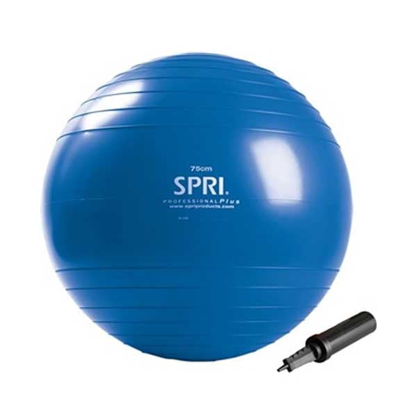 Spri Professional Plus Xercise Ball75cm (Blue)