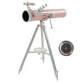 thumbnail image 2 of Astronomical Telescope, 700mm Focal Length 76mm Aperture Refracting Telescope Optical Lenses Compact  for Sightseeing Pink, 2 of 7