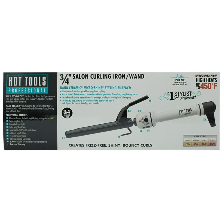 Hot Tools Nano Ceramic Curling Iron 3 4