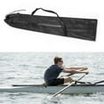 thumbnail image 1 of Bolsa de remo de malla con cordón para kayak, canoa con eje dividido, cubierta de paletas de SUP, almacenamiento, bolsa de malla de transporte, redes duraderas, almacenamiento para llevar varias palet, 1 of 5