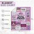 thumbnail image 2 of Bonus Mom Gifts Blanket - Bonus Mom Gifts - Birthday Gifts for Bonus Mom, Best Bonus Mom Gifts, Stepmother Gift for Mothers Day Christmas, Step Mom Blanket 60"x80", 2 of 6