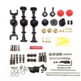 thumbnail image 1 of RC Automóvil Repuestos metálicos Actualización desmontable Modificado Decorativo Frente Medio Medio Eje trasero Parte de reemplazo para WPL B36 B36K 1:16 Escala sidaley FN000890-00, 1 of 6
