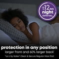 thumbnail image 6 of U by Kotex Clean & Secure Overnight Maxi Pads, 40 Count, 6 of 10