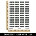thumbnail image 2 of Expedite Bold Express Mail ASAP Sticker Set - White - Gloss Finish - 1.25" Mini, 2 of 7