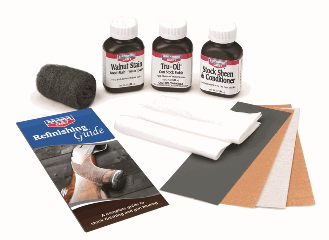 Birchwood Casey Tru Oil Stock Finish 9 Piece Kit