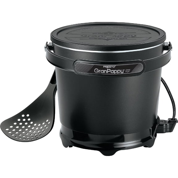 Presto #05411 GranPappy Electric Deep Fryer. 6-cup capacity, 1500W.