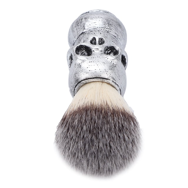 Brocha de afeitar para peluquería, brocha de afeitar para hombres con brocha de afeitar de nailon, brocha de afeitar para hombres, funcionalidad de alta precisión
