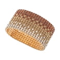 thumbnail image 1 of Minnieouse de diamantes de imitación para mujer, portátil, colorida, brillante, para chicas, citas, caminar, trabajo, cadena para la Ropa, zapatos y accesorios Miscelánea Champán dorado, 1 of 6