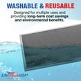 thumbnail image 4 of LifeSupplyUSA 20x25x1 Electrostatic Air Filter, MERV 8, Washable, Reusable Furnace AC/HVAC Filter, Energy Saving, Easy to Clean, Long-Lasting, 4 of 5