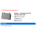thumbnail image 2 of Radiator - Compatible with 1997 Mercedes-Benz E420, 2 of 2
