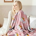 thumbnail image 6 of Easter Throw Blanket, Warm Fleece Flannel Bed Blanket, Lightweight Easter Blanket for Sofa Bed Couch 40"x50", 6 of 8