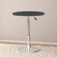 thumbnail image 2 of Atlin Designs Table de Pub en Métal Contemporain à Plateau Rond et Base Pivotante en Chrome, 2 of 4
