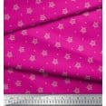 thumbnail image 2 of Soimoi Pink Cotton Cambric Fabric Artistic Floral Fabric Prints By Yard 42 Inch Wide, 2 of 3
